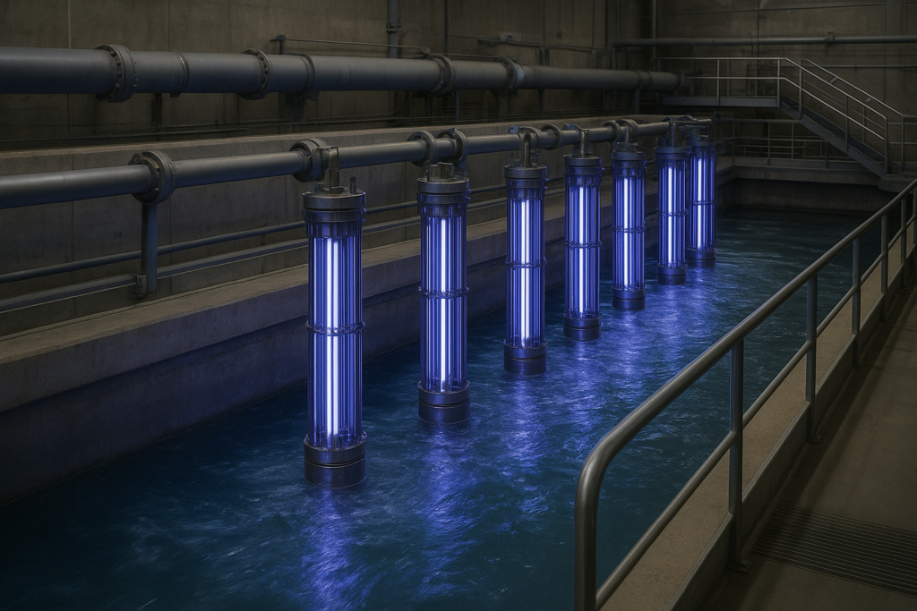 cómo funciona la desinfección por luz ultravioleta